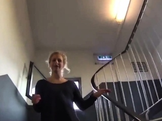 Blonde Amateur Receives Facial After Deep-Throat Blowjob