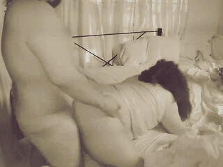 Doggystyle amateur sex, couple having sex in the room