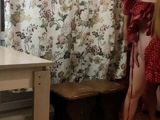 Pregnant blonde gets a creampie from her dominant lover