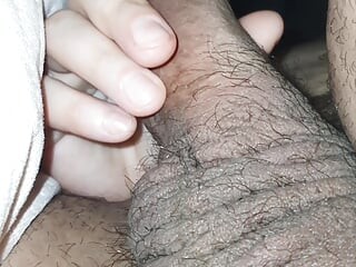 Step mummy forearm glide into step stepson penis forearming him firm