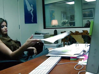 Madelyn Marie Is a Great Secretary and a Slut Who Fucks the Boss