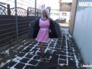"DeutschlandReport - ample jugs Easter Bunny cougar Ginger Costello humped At pic Shoot"