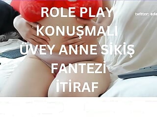 ROLE PLAY- TALKING- stepmother FANTASY- CONFESSION- TURKISH cougar PORN- TURKISH DISCLOSURE- DISCLOSURE- giant mounds