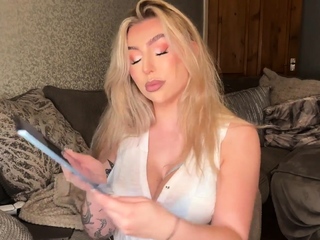 Naughty blonde dirty comment online pic
