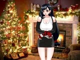 '[Xmas manga porn Game] Ep.ten Tifa the horny woman gets plowed by Santa'