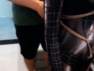 Spider restrain bondage
