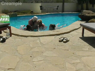 Orgy in The Swimming Pool