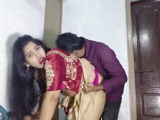 Desi Indian Village Wife Fucking Hard With Her X boyfriend In the Hostel