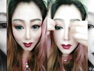 Makeup vs only slightly makeup