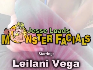 Jesse geysers Monster Facials - Leilani Vega