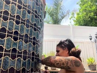 MackMovies - Samantha Mack Solo Series - Poolside JOI