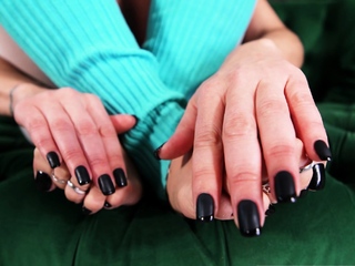 JOI Foot Tease With Lovely Brunette Aderes Quin