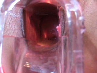 Close up internal cumshot