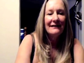 Big Bust and Booty Granny Gem on Cam