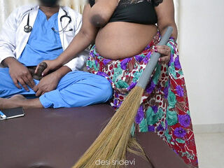 Nurse having fun with patient in kolkata hospital