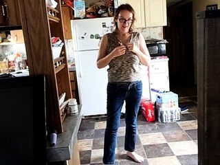 My Busty Girl's Sexy Striptease