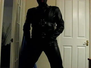 Leather catsuit