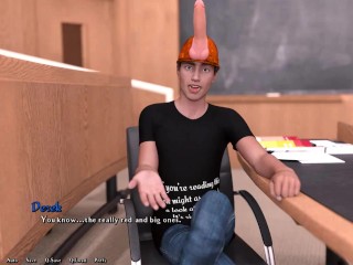 'Being A Dik: schoolteacher strokes My stiffy in The Class Room- Ep 37'