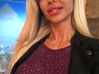 Big boob brunette masturbates on webcam