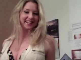 'Big funbag fuck-stick dickblower Sunny Lane jerks Her Neighbor's Dick With A oral!'