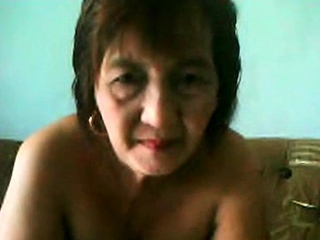 Humungous grandma chinese girl on web cam showcasing crotch on web cam