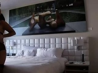 Molten bi-racial tear up in motel