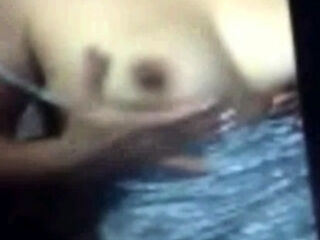 Big-Breasted Filipina Corazon Dula on Webcam