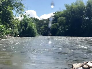 A Summer Day, Femboy loving Alone at the Lake