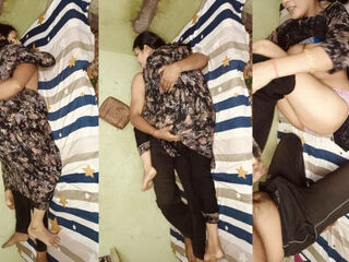 Jija fuck his young sali when his wife is not in the home, very romantic sex vedio