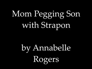 Annabelle Rogers - mother Pegging sonny With rope on