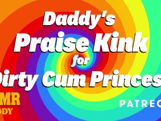 'Daddy's Praise Kink for enslaved cocksluts - sloppy chat ASMR Audio'