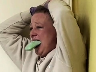 Naughty mouth swabbed out with soap