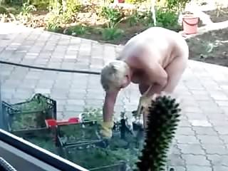 Granny gardening
