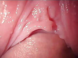 Pounded my step-mom cougar, awesome white pearly labia, drizzle and Close up jizz flow
