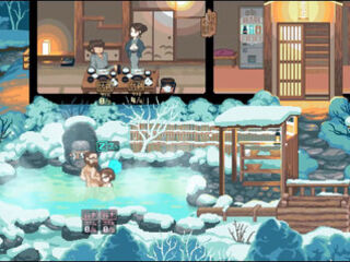 Yukiya Hot Spring the Waters of Fertility Hentai Game Ep.2 Wife Swaping Orgy to Make Them Pregnant!